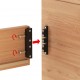 BED FRAME BRACKET 15,4 - DOUBLE SCREW